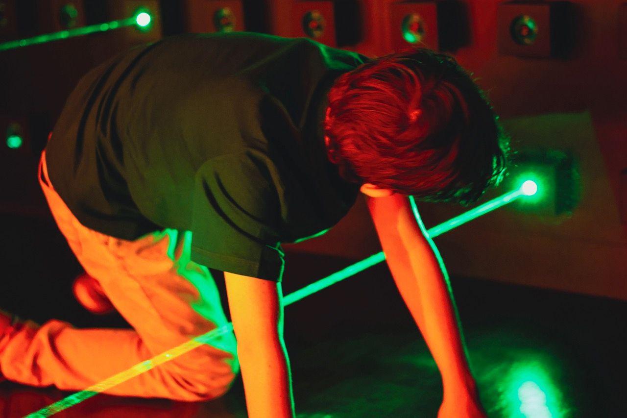 Przejście między laserami w HopSpot
